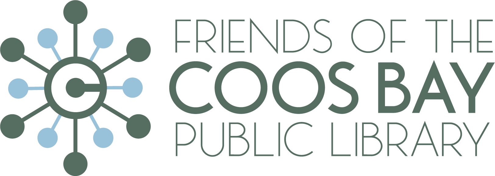 Friends of the Coos Bay Public Library logo