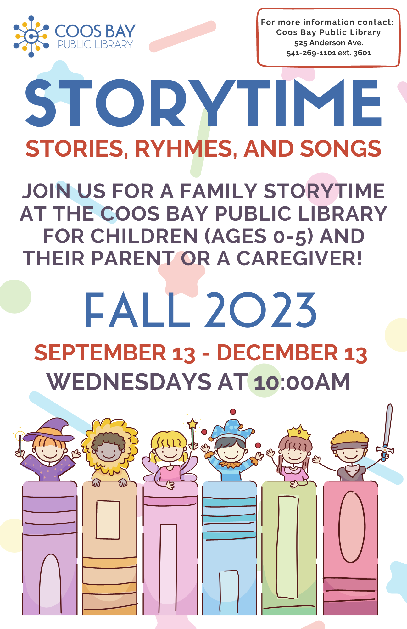Fall 2023 Storytime