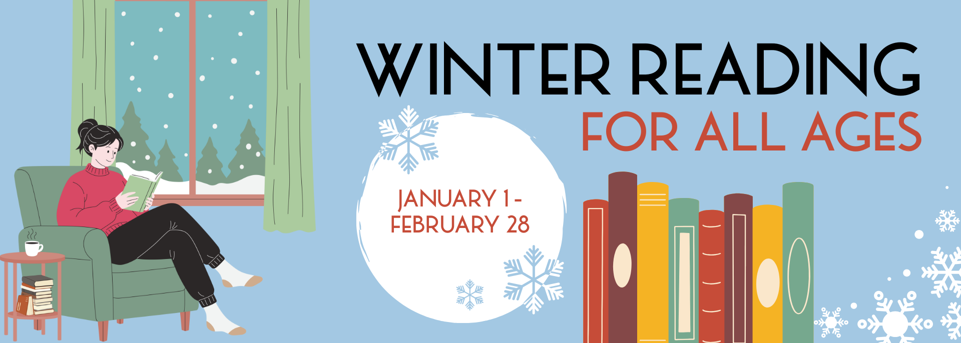 Winter Reading for all ages, January 1 - February 28
