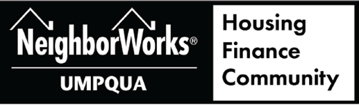 NeighborWorks Umpqua logo woth words "Housing Finance Community."