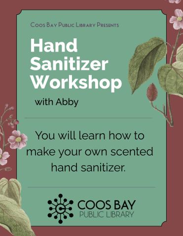 Hand Sanitizer Workshop