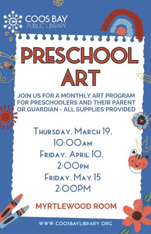 Preschool Art, Spring