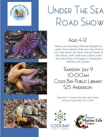 Under the Sea with the Charleston Marine Life Center 10am