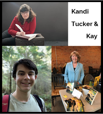 Pics of three authors in one with their first names