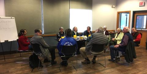 Pic of Spanglish! group conversing