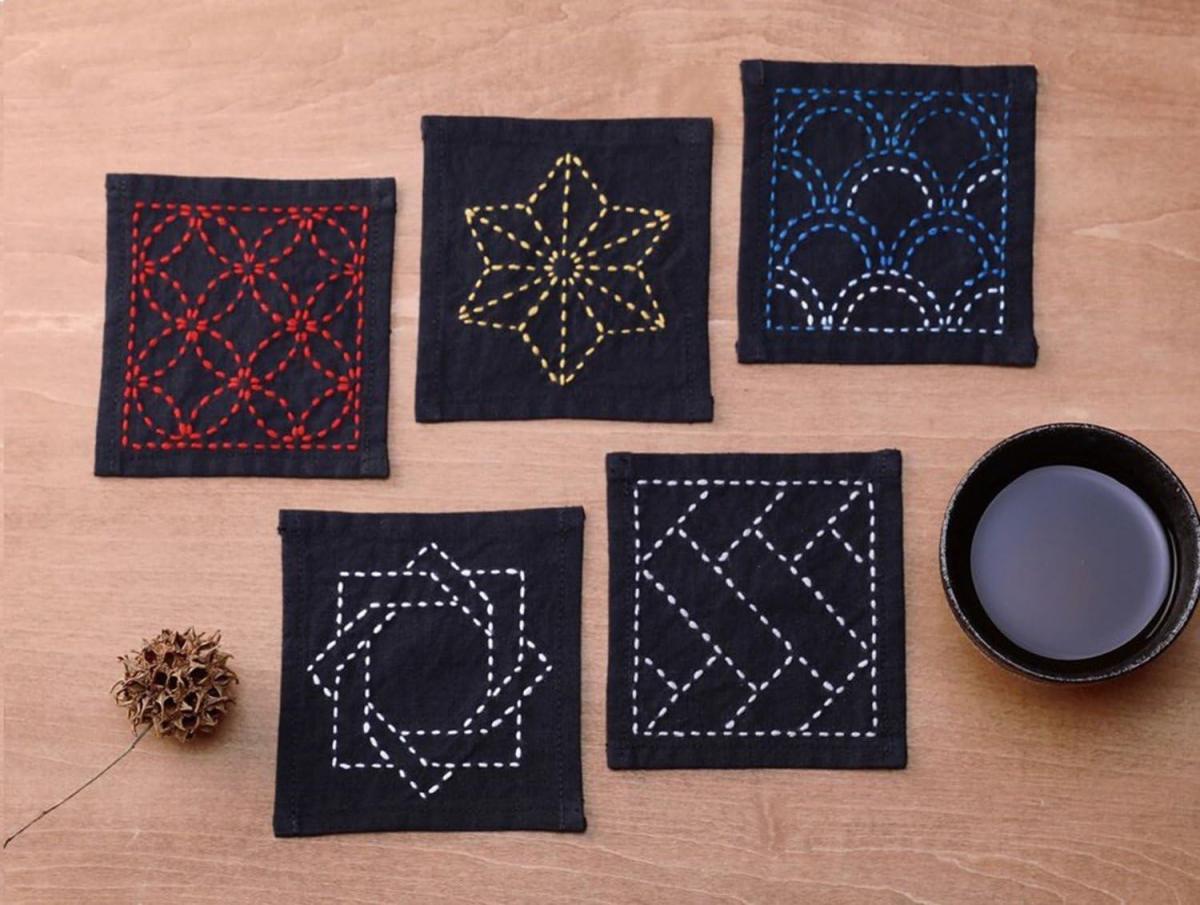 Photo of Sashiko Coasters