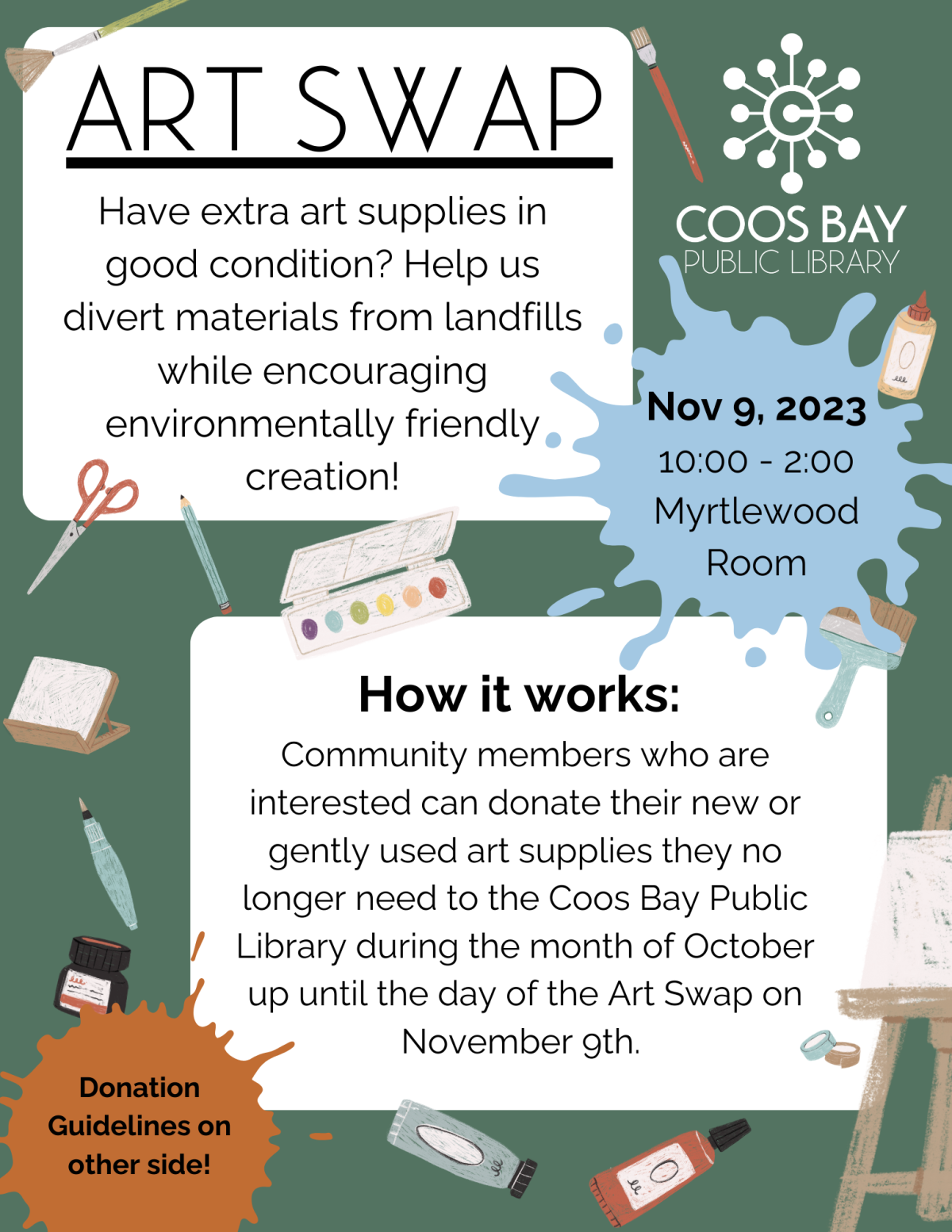 Art Swap Flyer