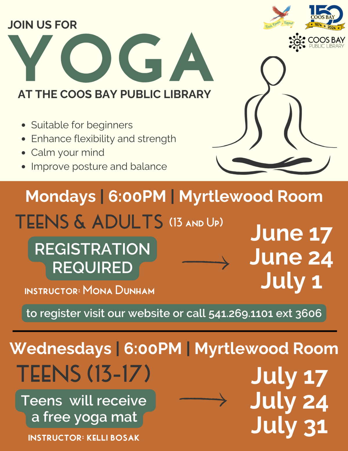 Yoga flyer