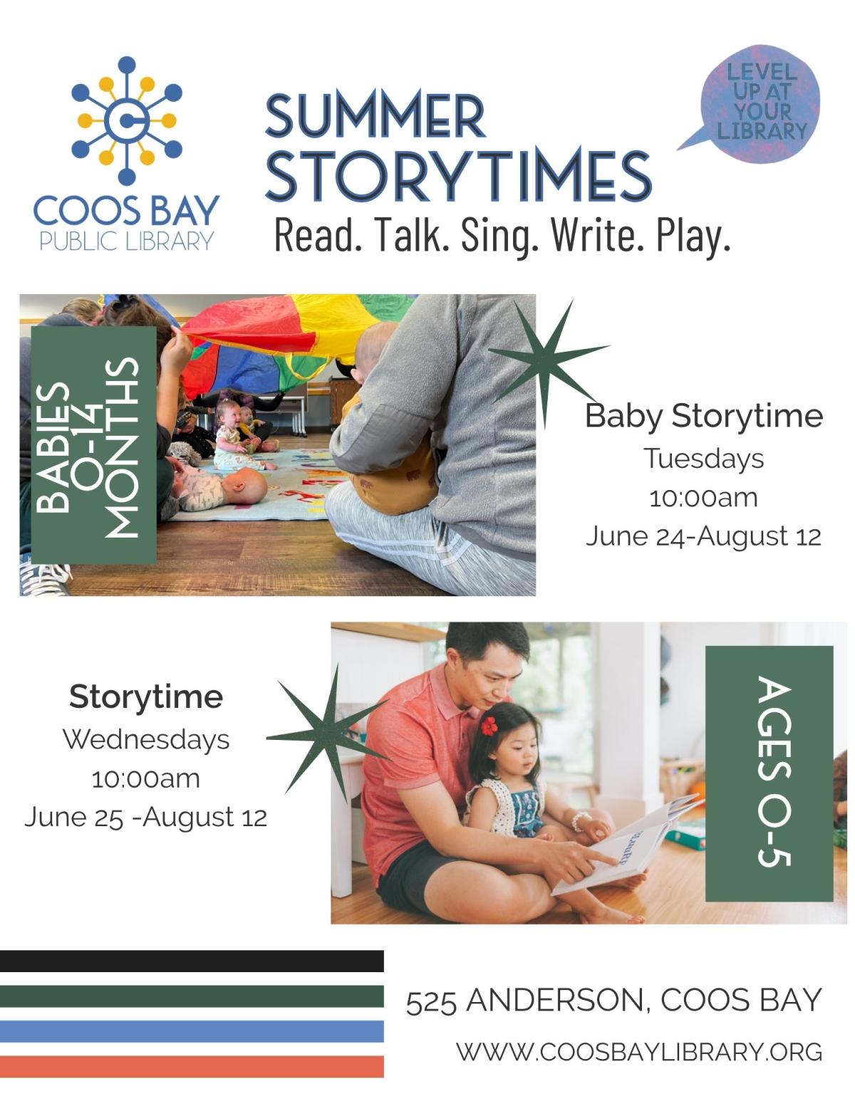 storytime flyer