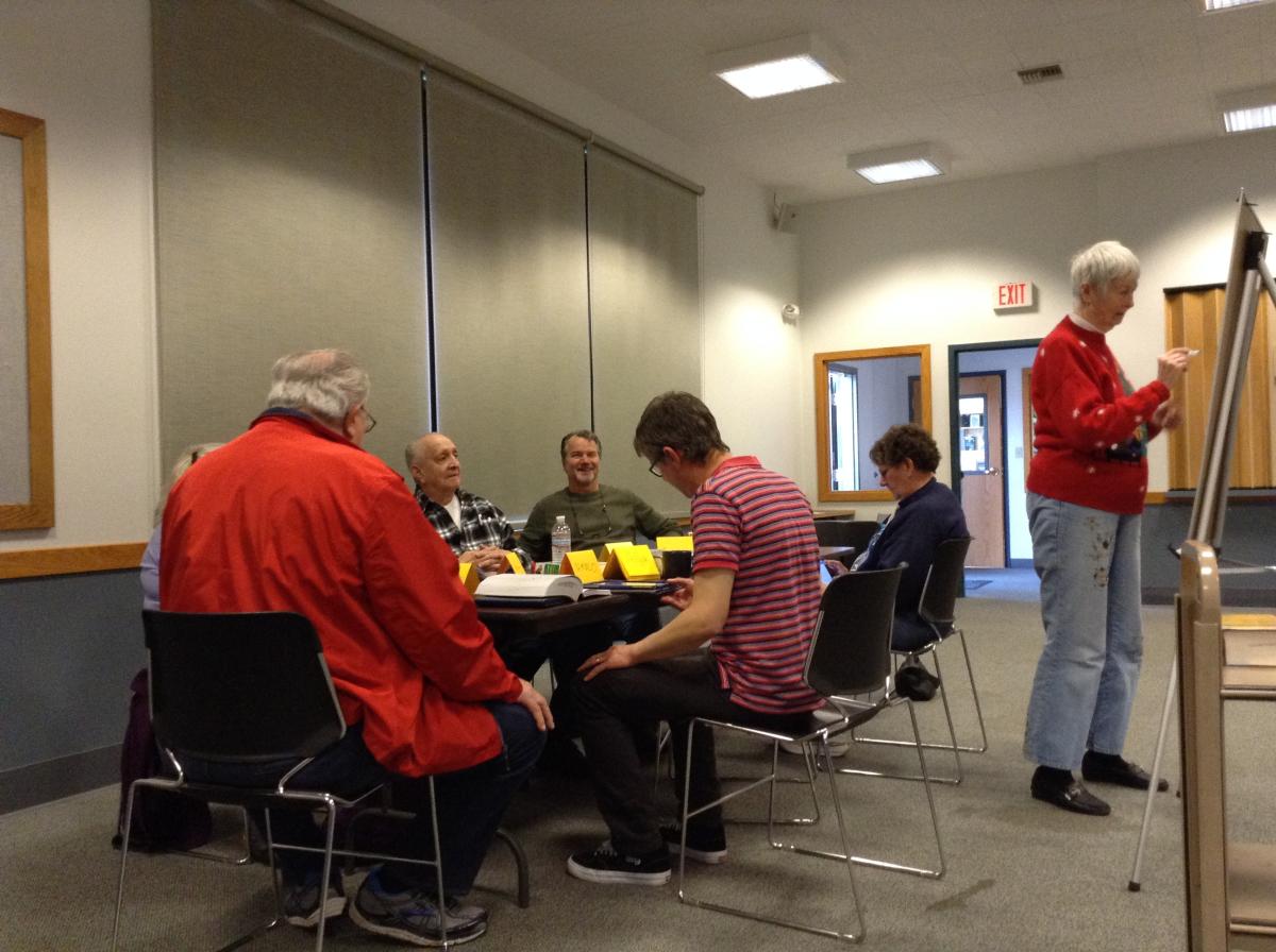 Pic of Spanglish! group conversing